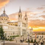 Attractions in Madrid, Spain